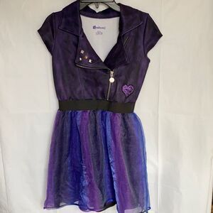 Disney Descendants 3 purple girl's youth costume